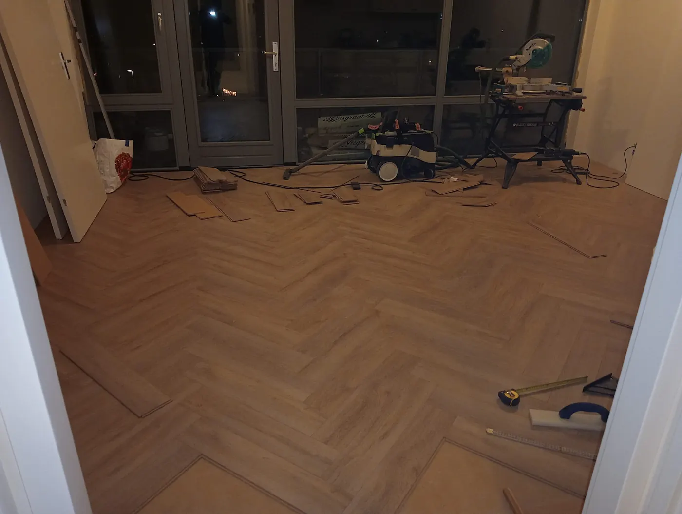 Herringbone laminate Naarden, photo 3